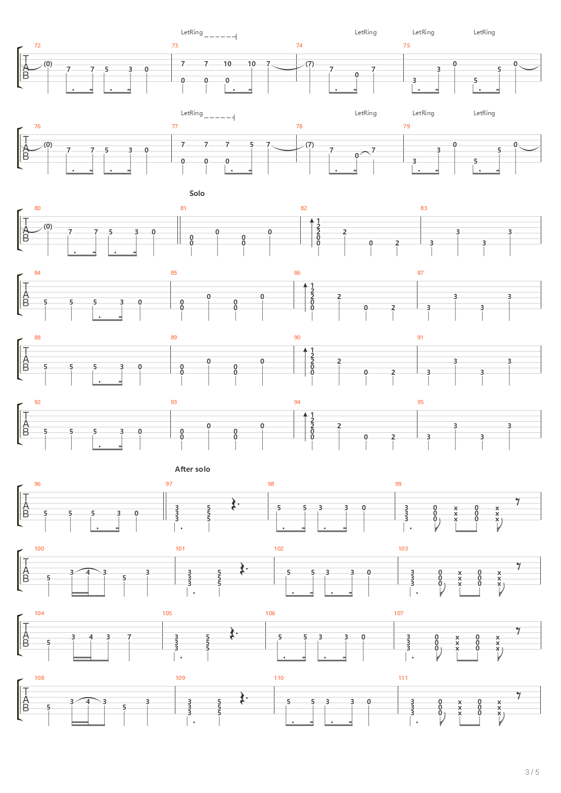 Zebra吉他谱