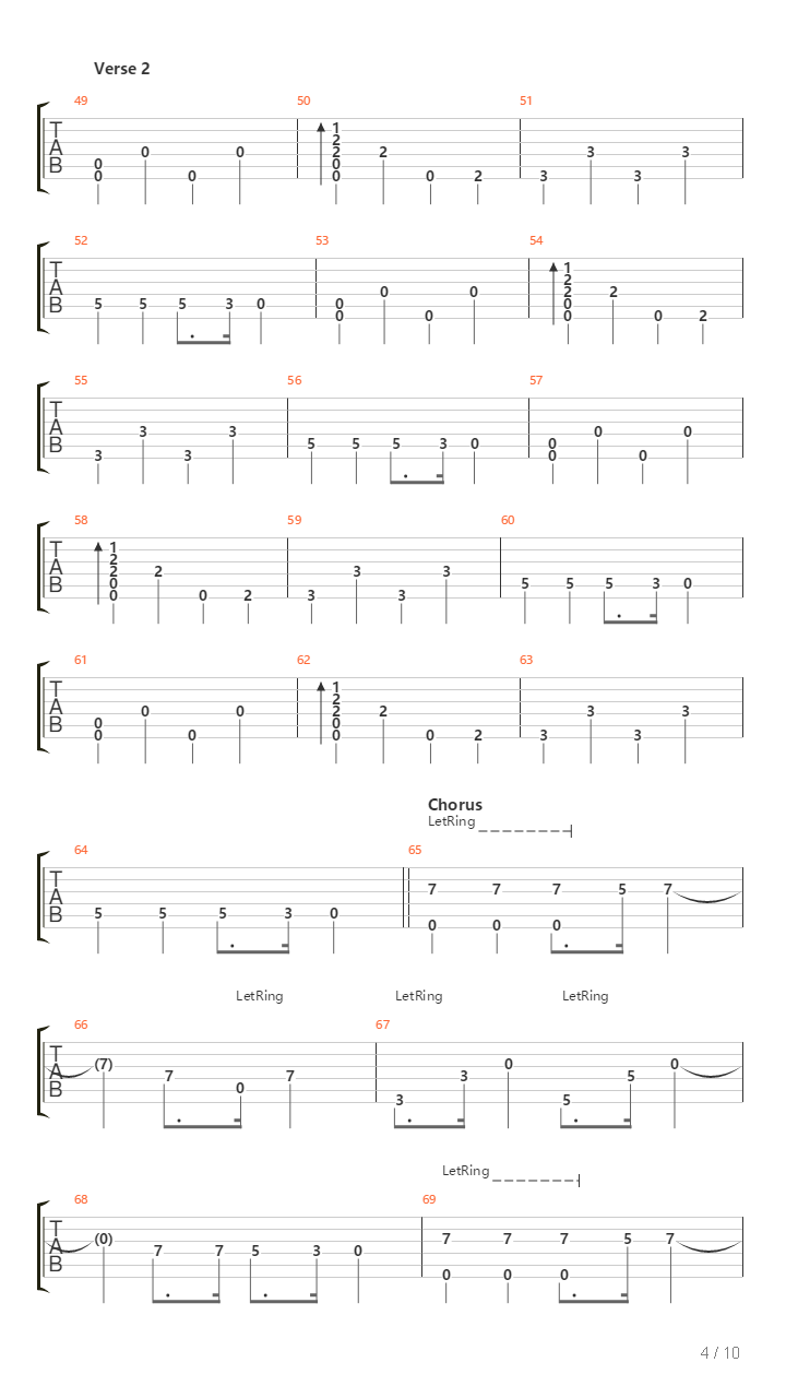 Zebra吉他谱