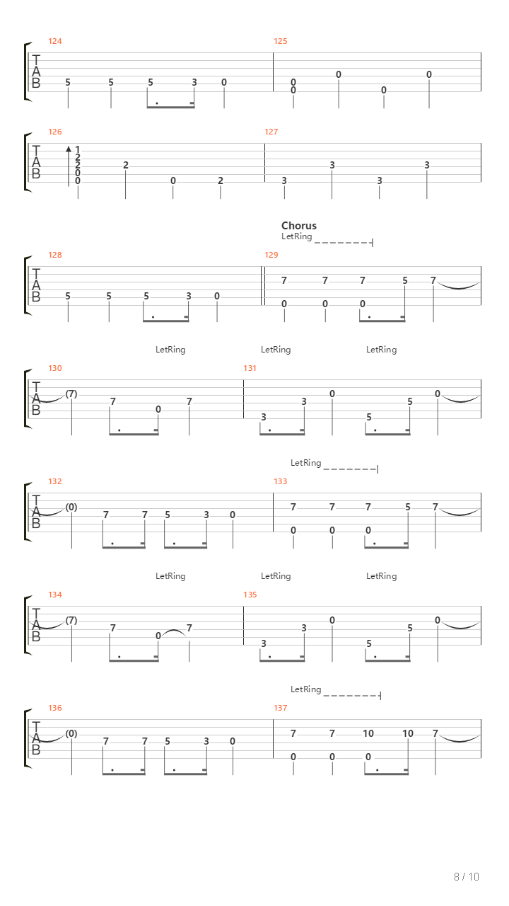 Zebra吉他谱