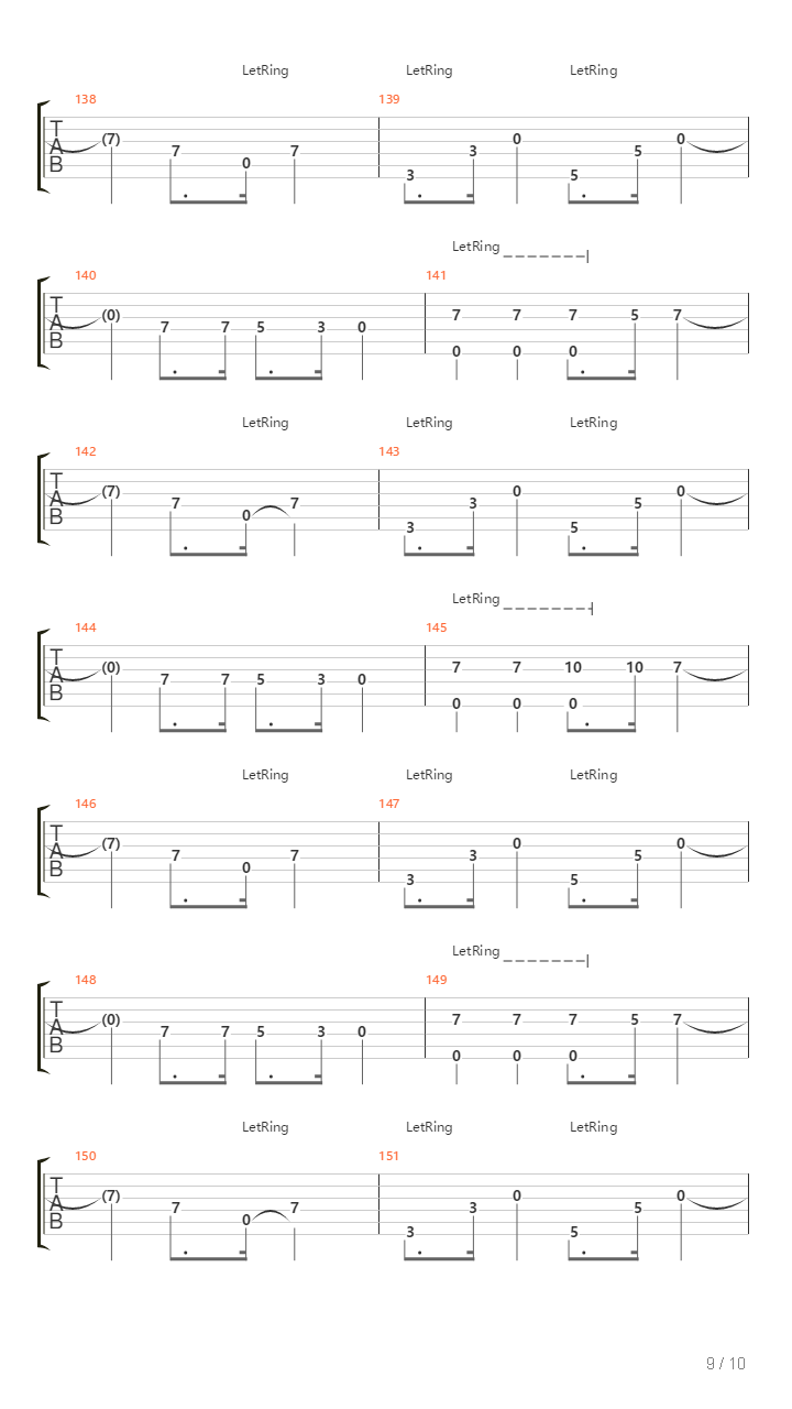 Zebra吉他谱