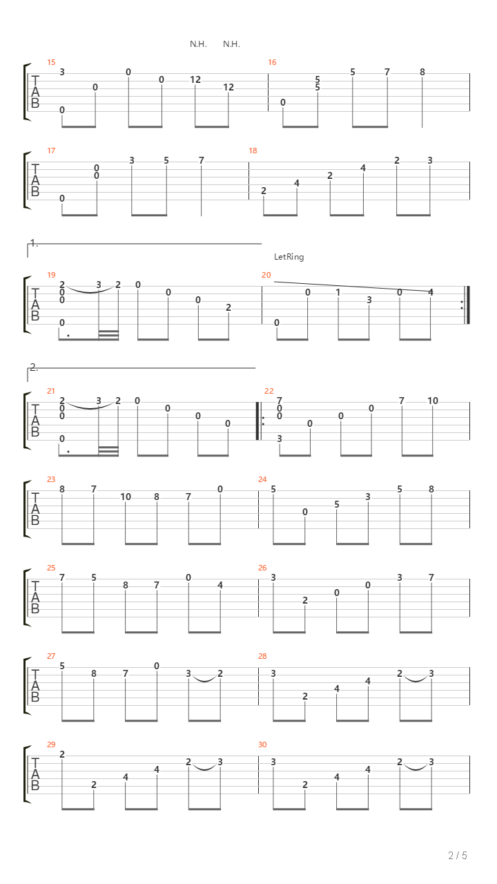 Blasianas Canariennes No 4吉他谱