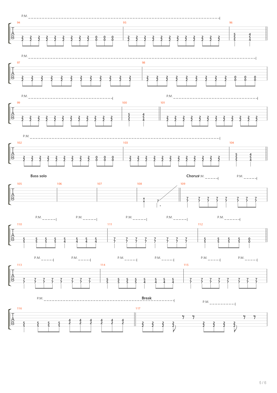 Tyr吉他谱