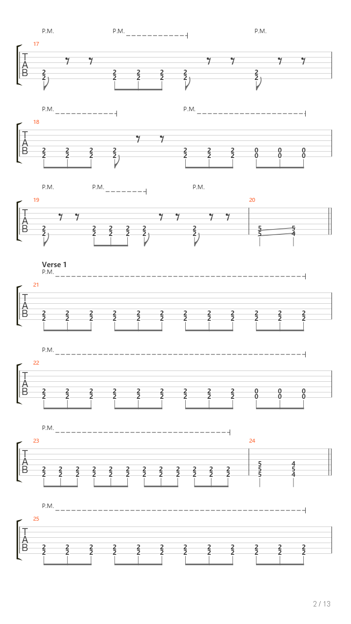 Tyr吉他谱