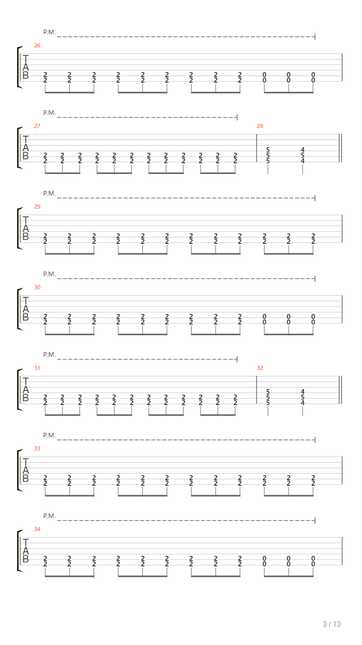 Tyr吉他谱