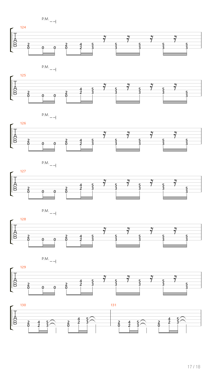 Torero吉他谱