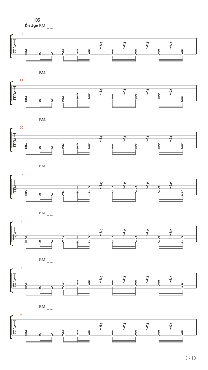 Torero吉他谱