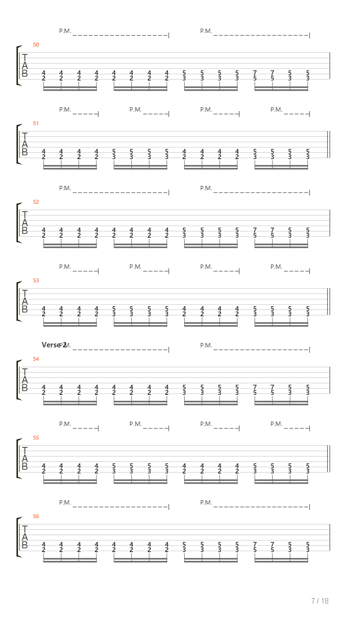 Torero吉他谱