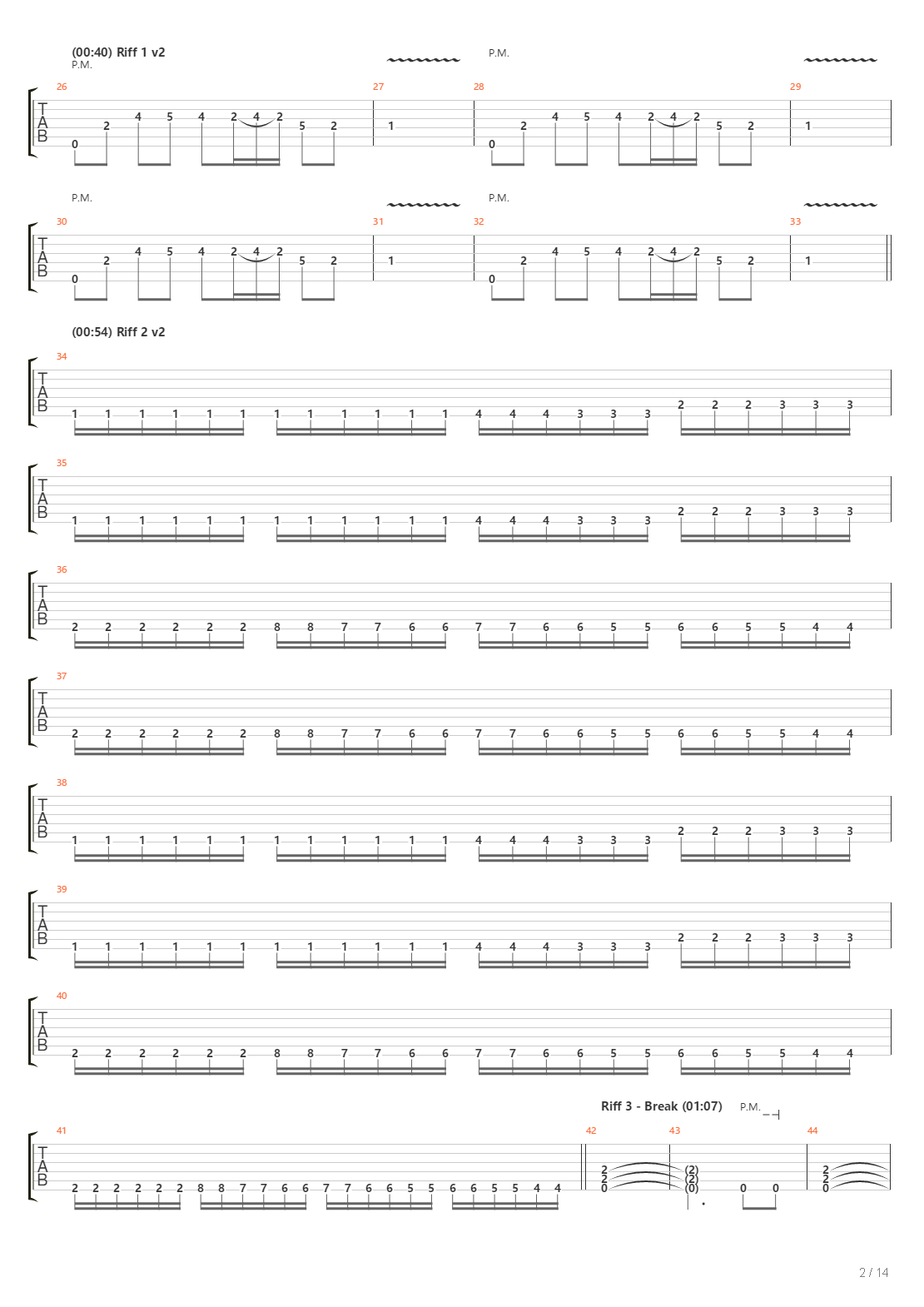 Intro - The Altar吉他谱