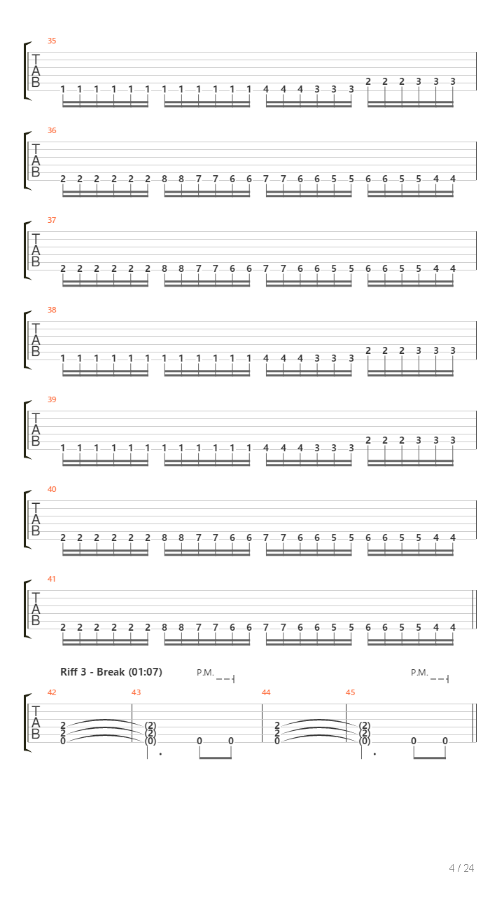 Intro - The Altar吉他谱