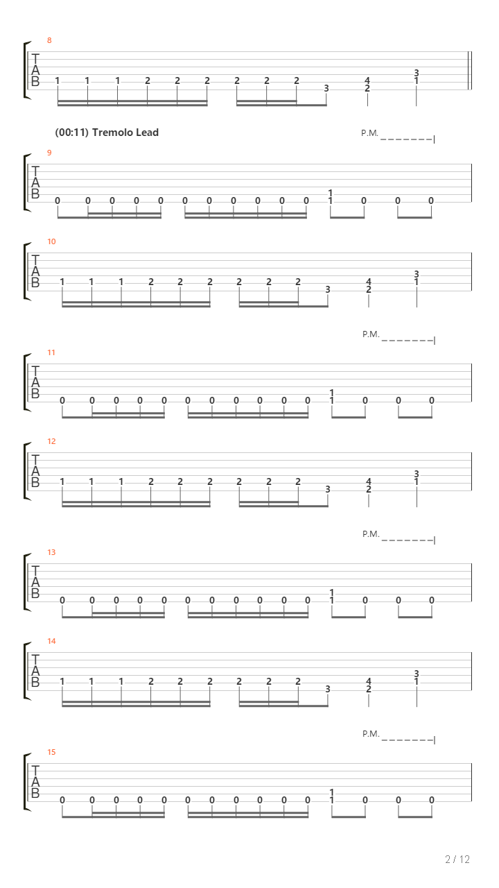 The Altar吉他谱