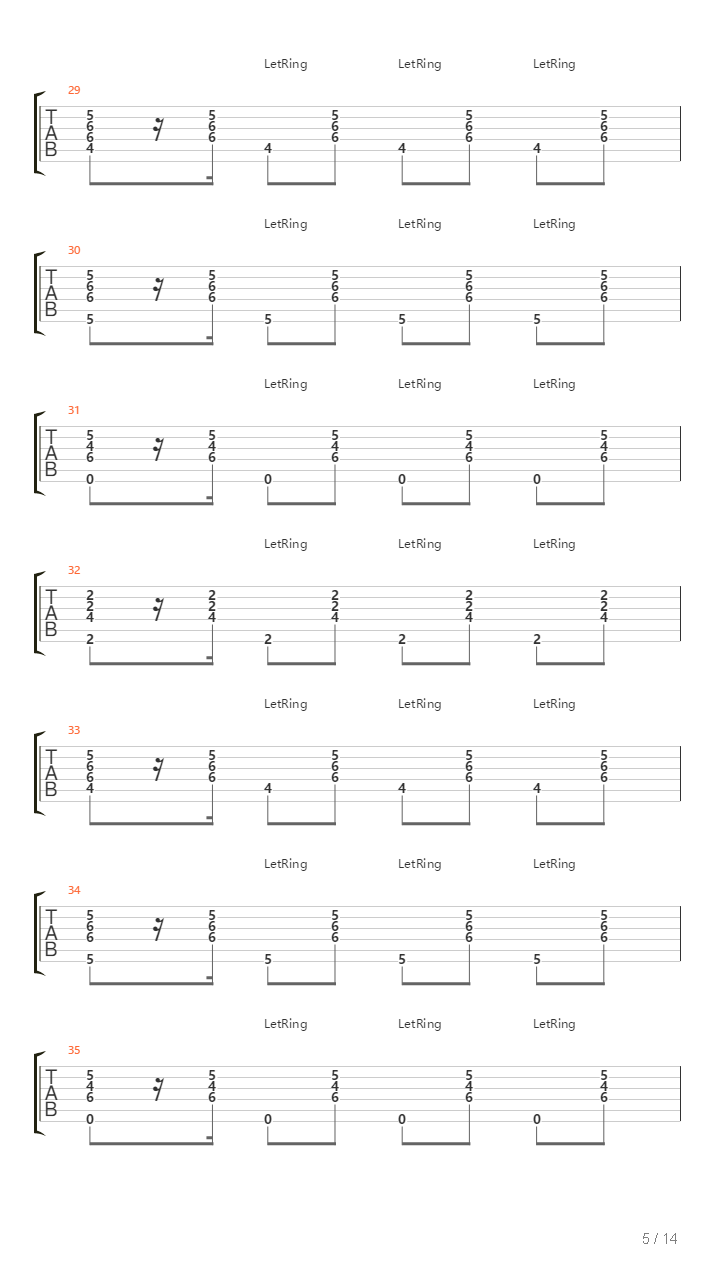 Tempo De Pipa吉他谱