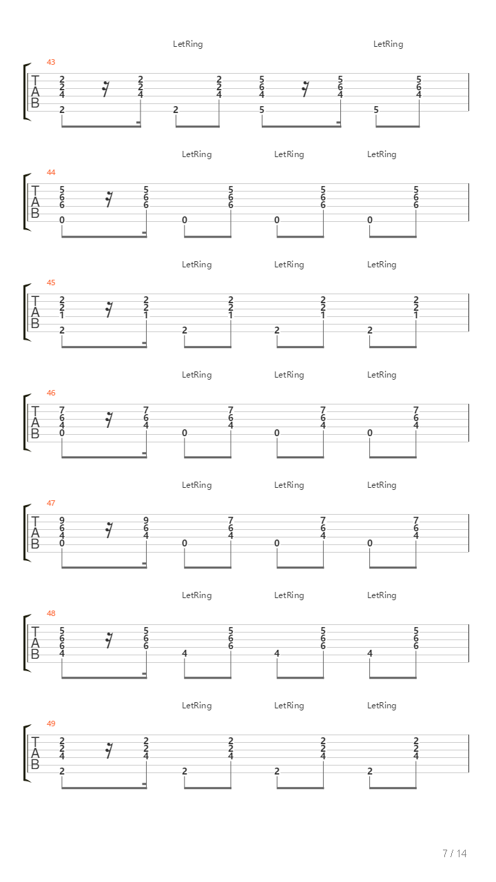 Tempo De Pipa吉他谱