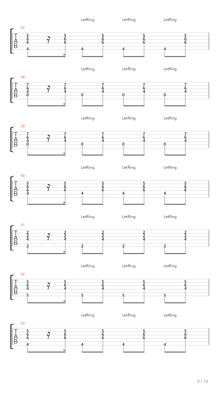 Tempo De Pipa吉他谱