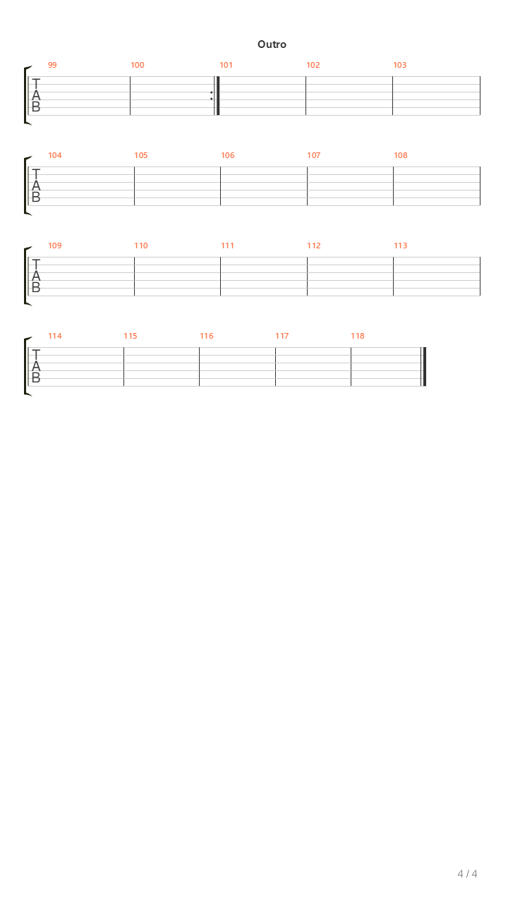 Silo吉他谱