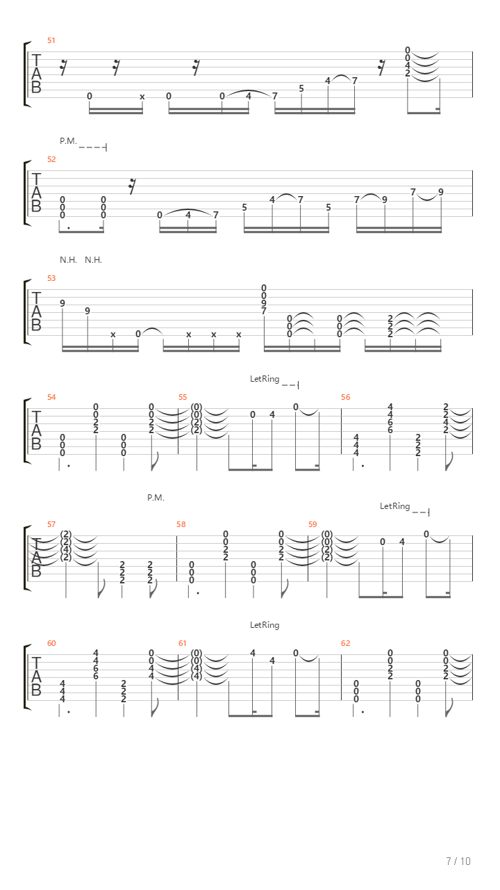 Horizon吉他谱