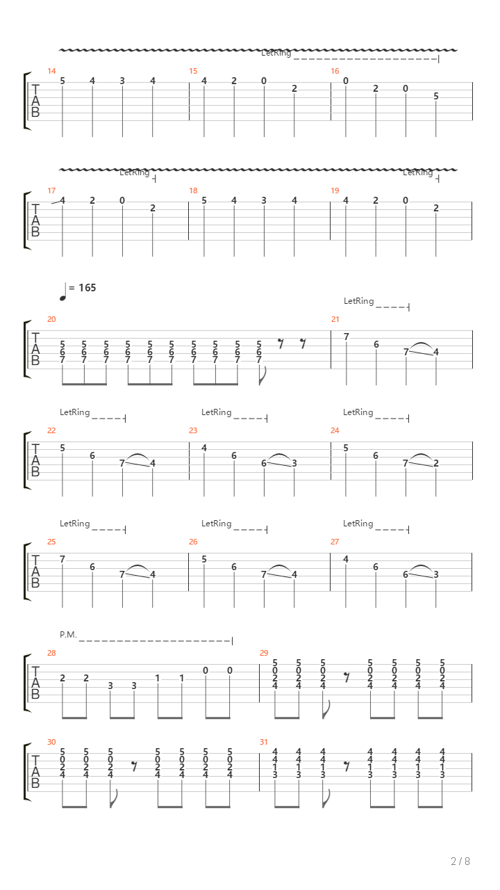 Handbook For The Recently Deceased吉他谱