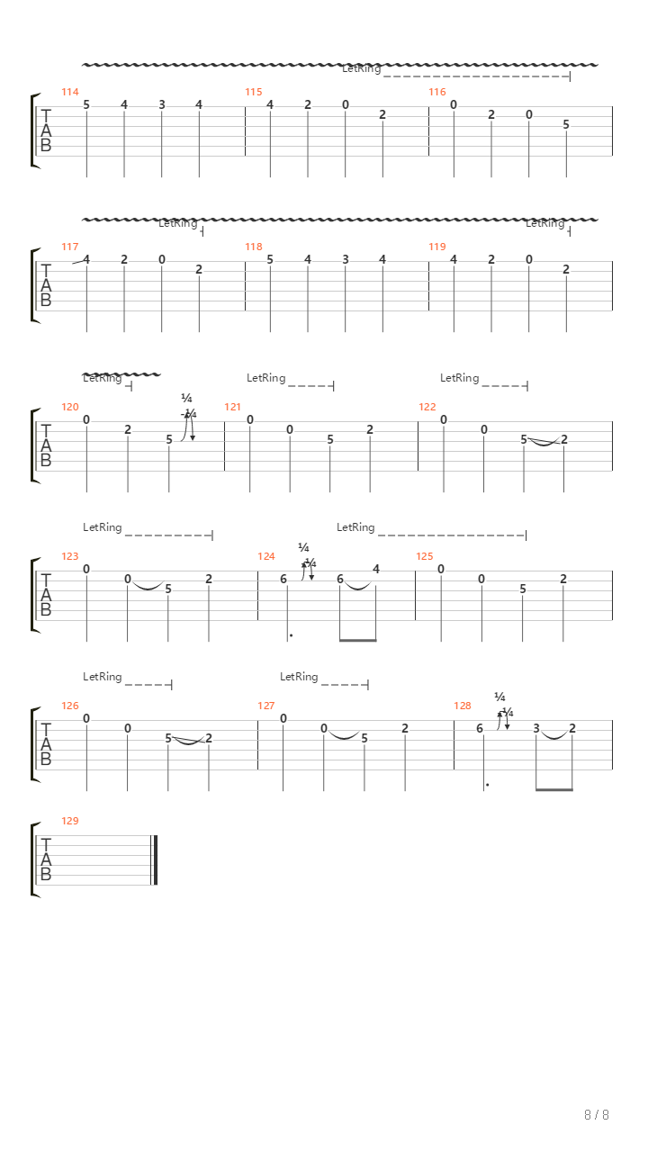 Handbook For The Recently Deceased吉他谱