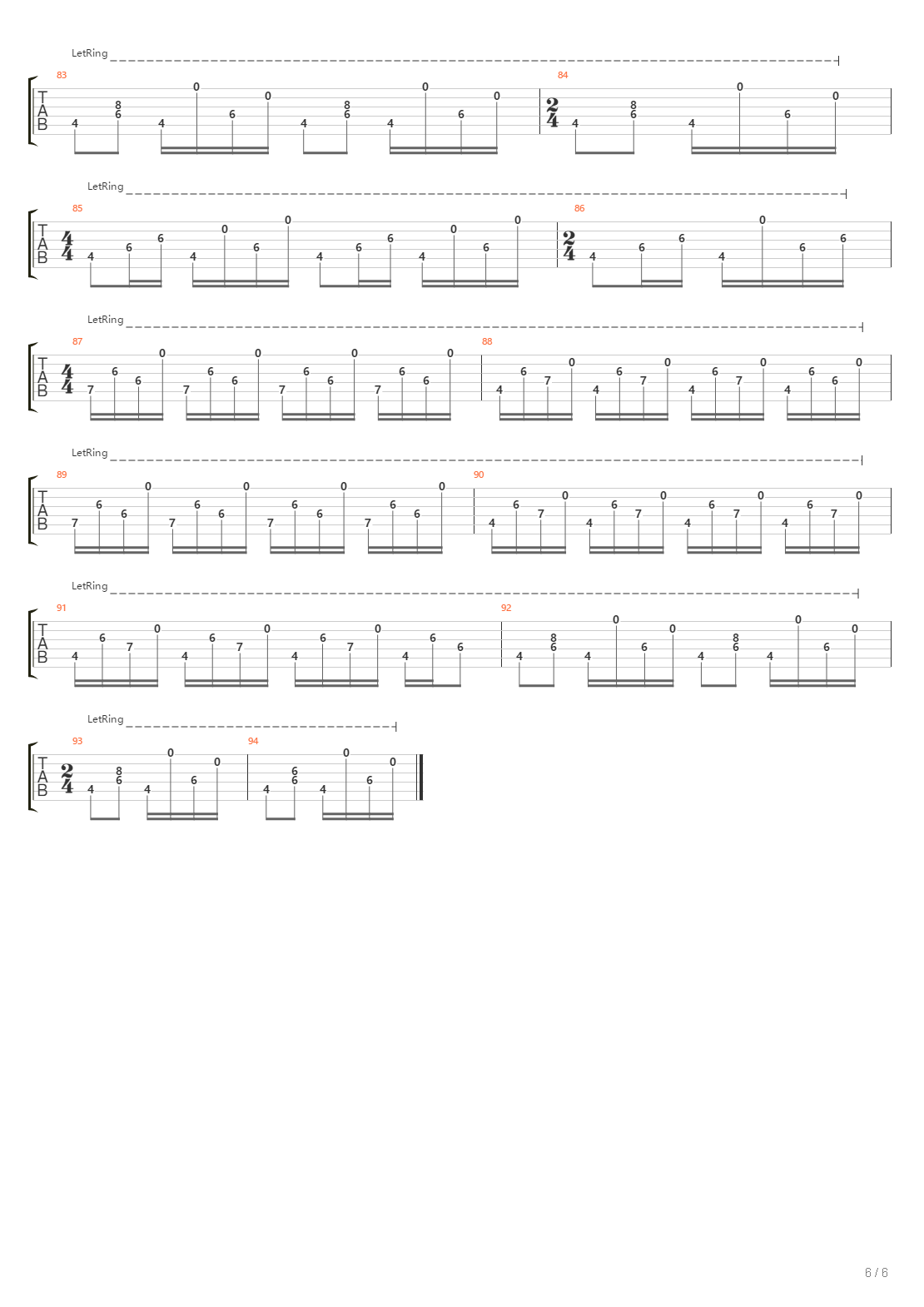 The Herald吉他谱