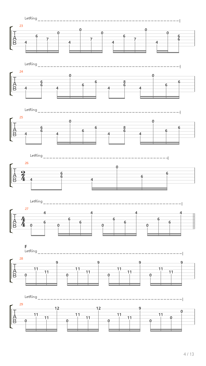 The Herald吉他谱