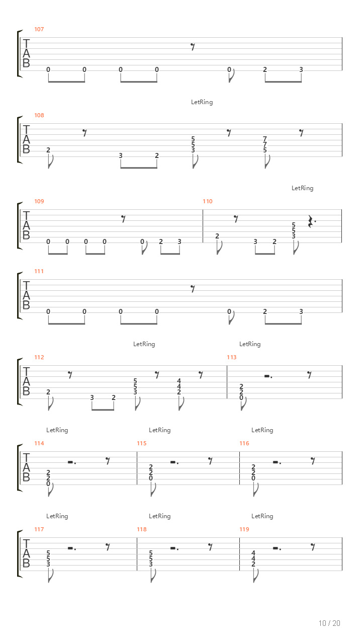 Track 5吉他谱