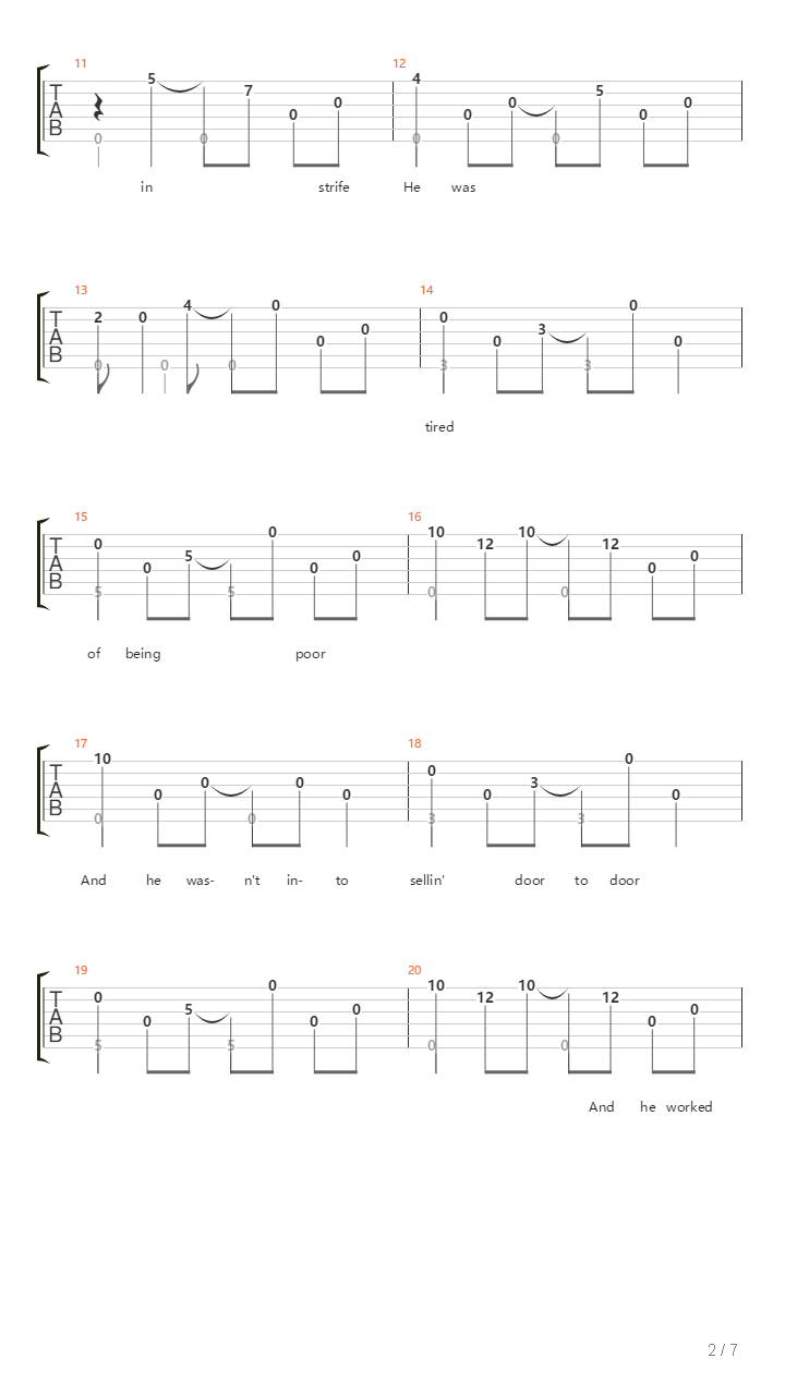 4 Plus 20吉他谱