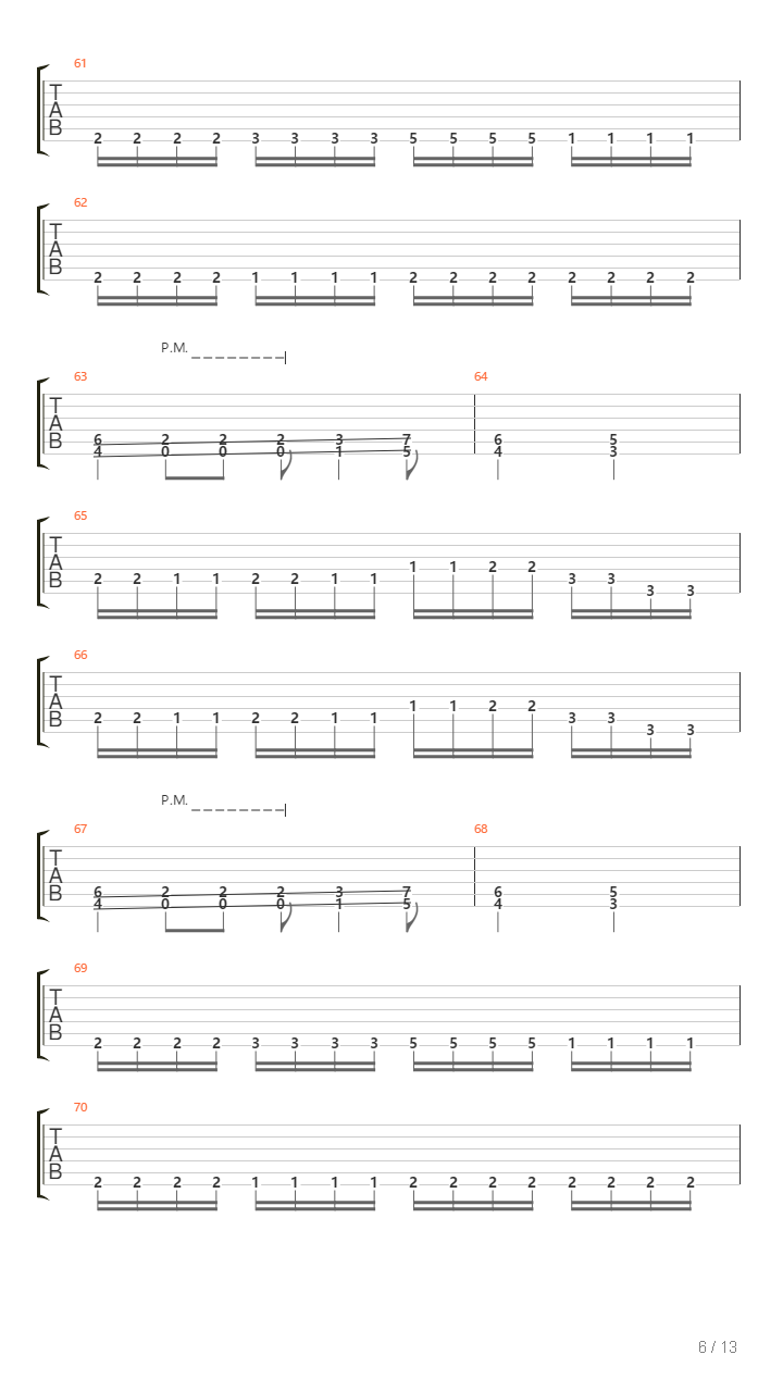 Analconda吉他谱