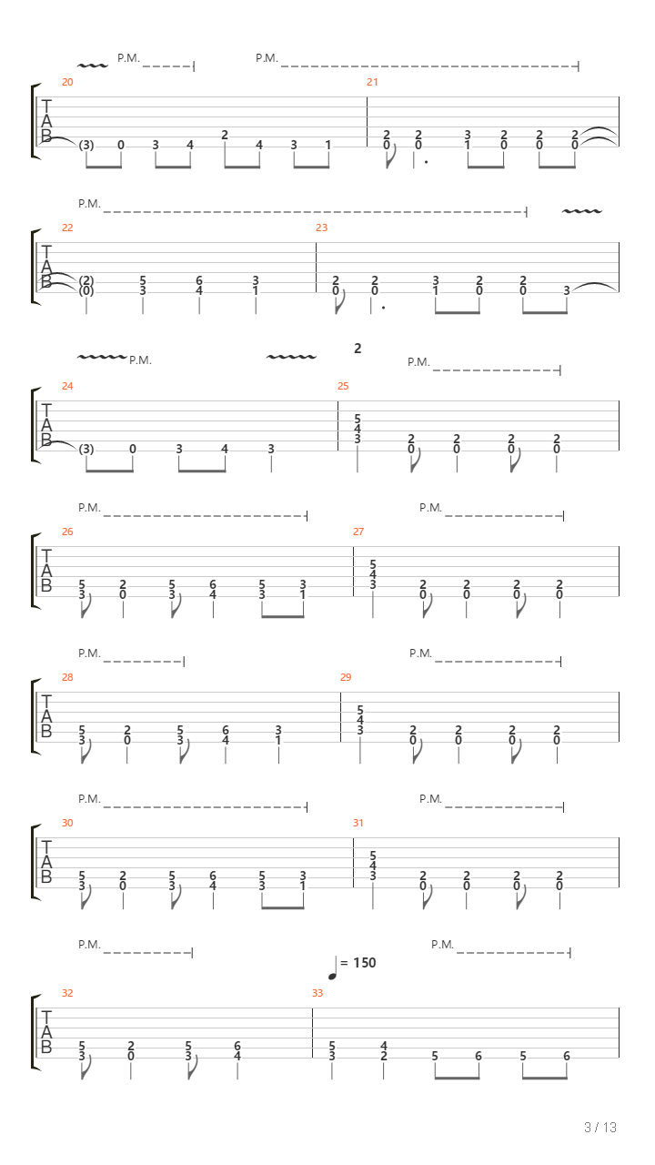 Analconda吉他谱