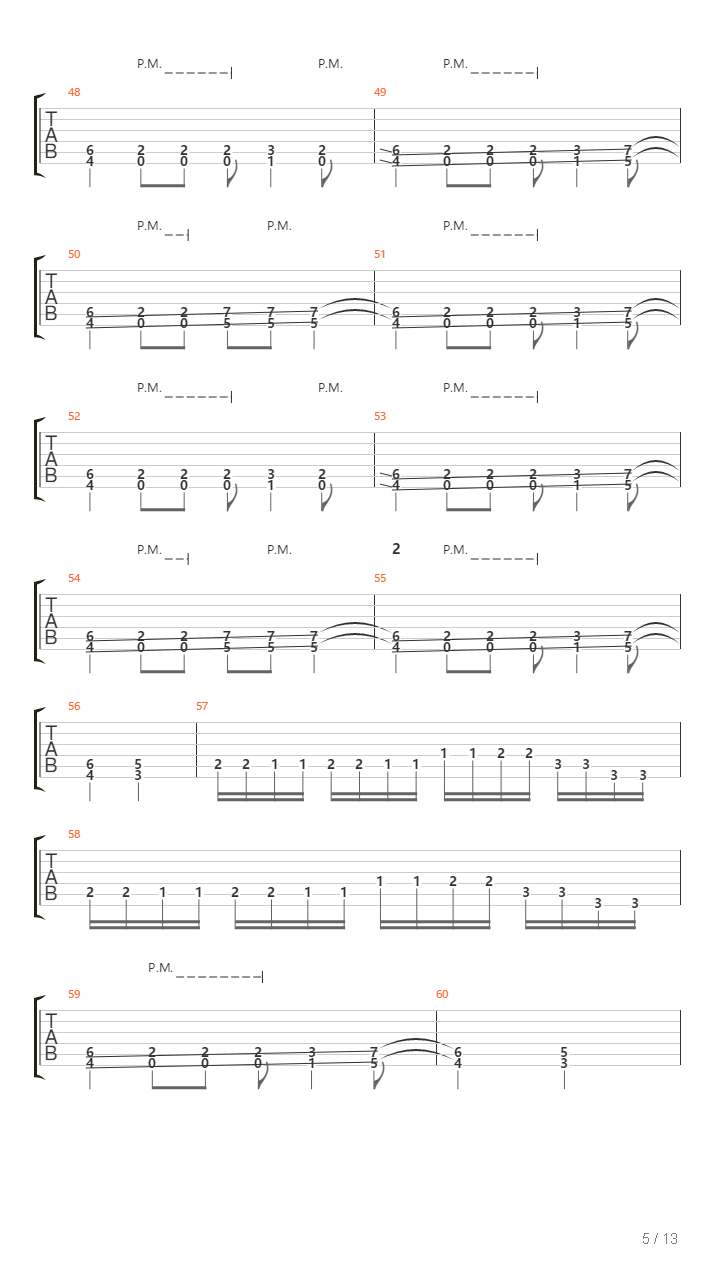 Analconda吉他谱