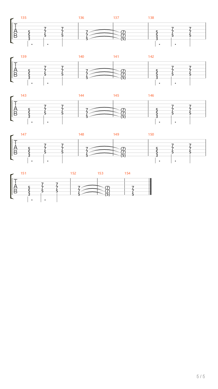 Kurve吉他谱