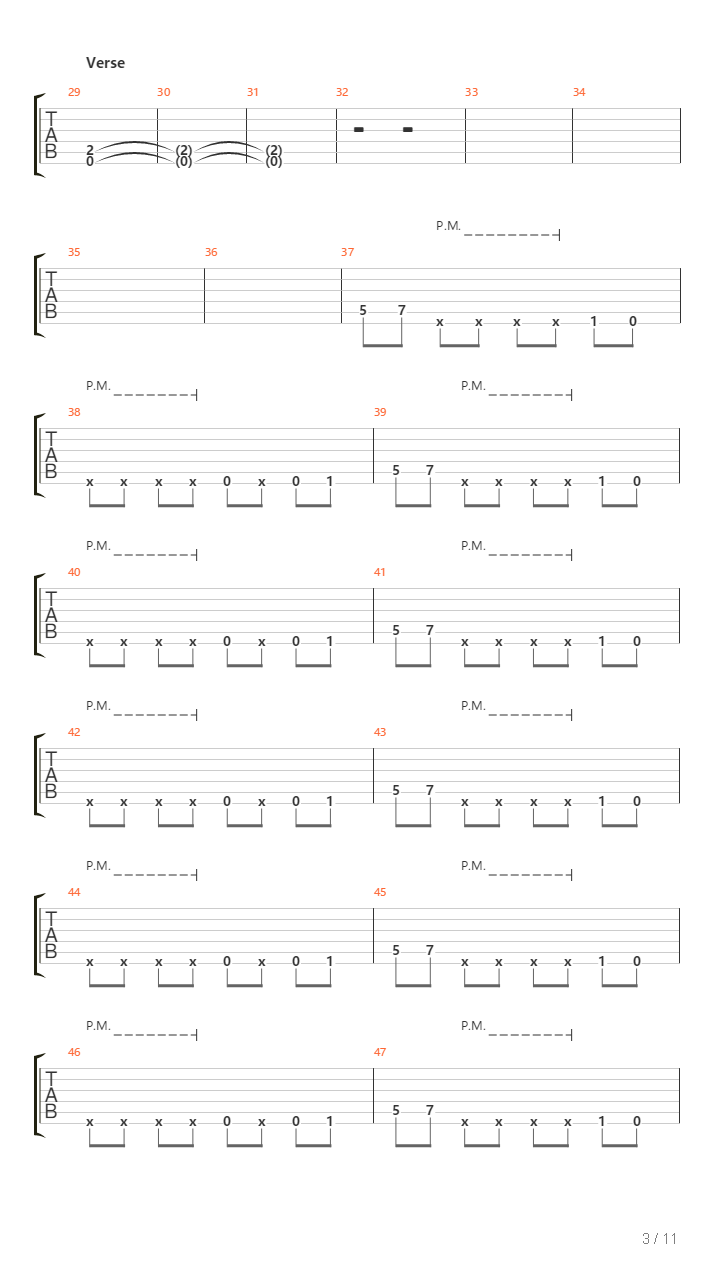 Confederacy吉他谱