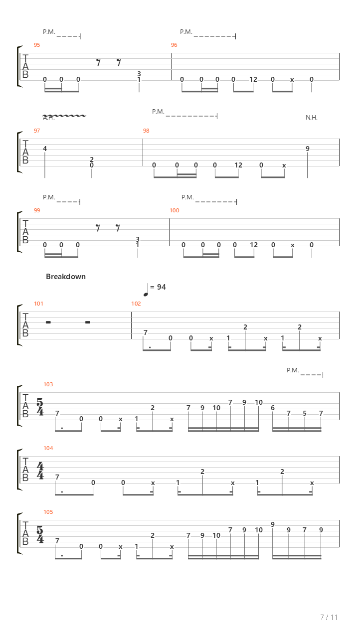 Confederacy吉他谱