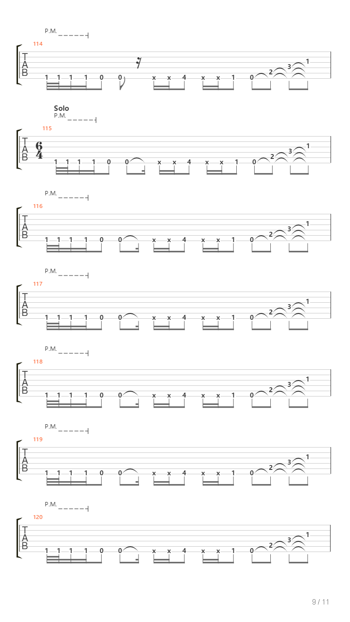 Confederacy吉他谱