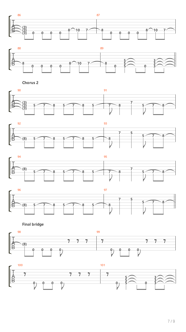 Eternamente Dar Sangre吉他谱