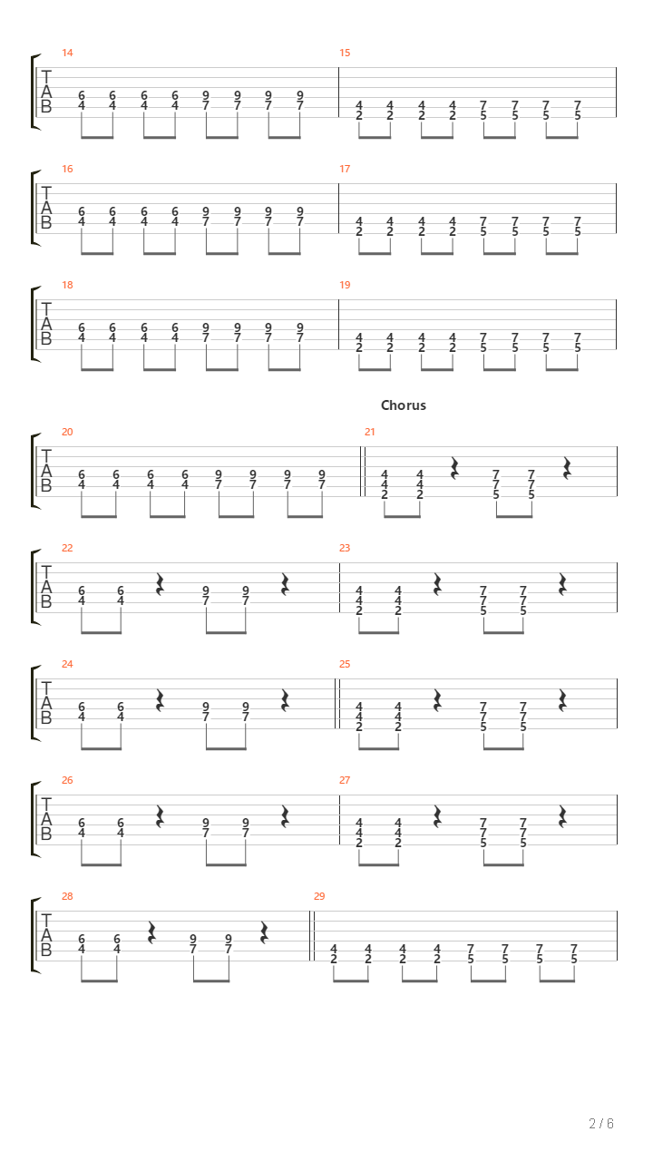 Candyman吉他谱