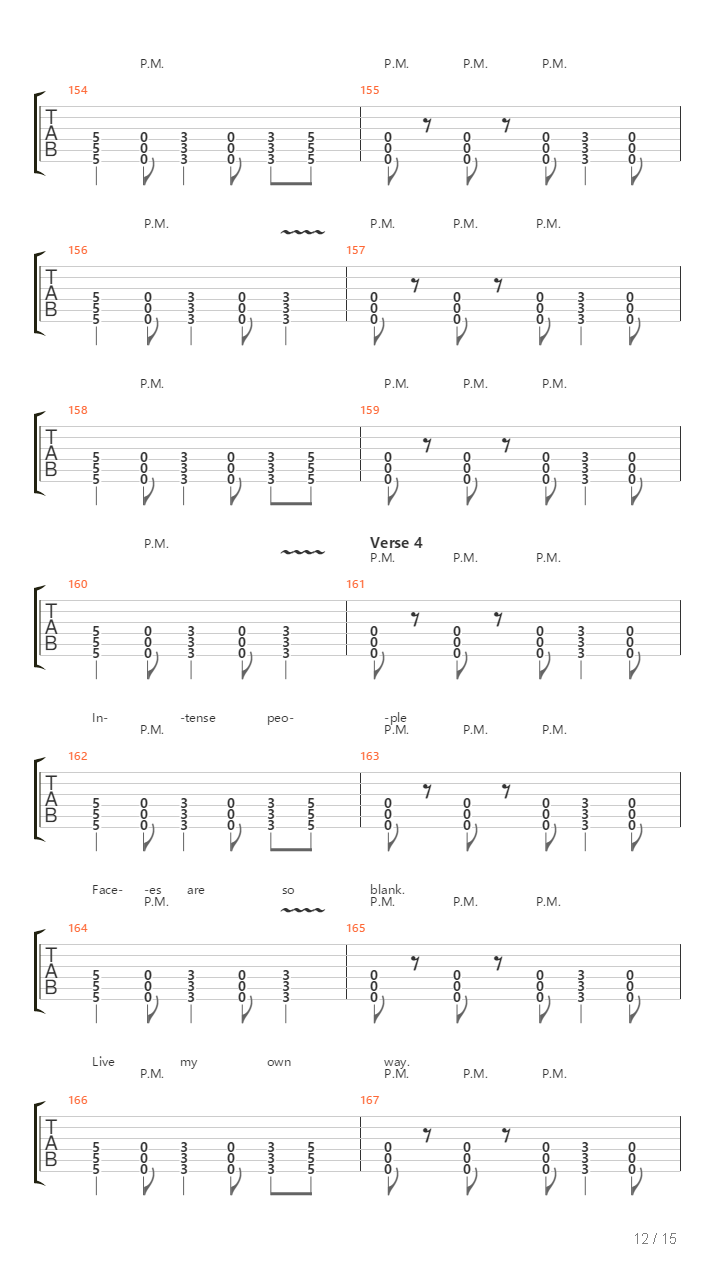 Leaving Them All Behind吉他谱