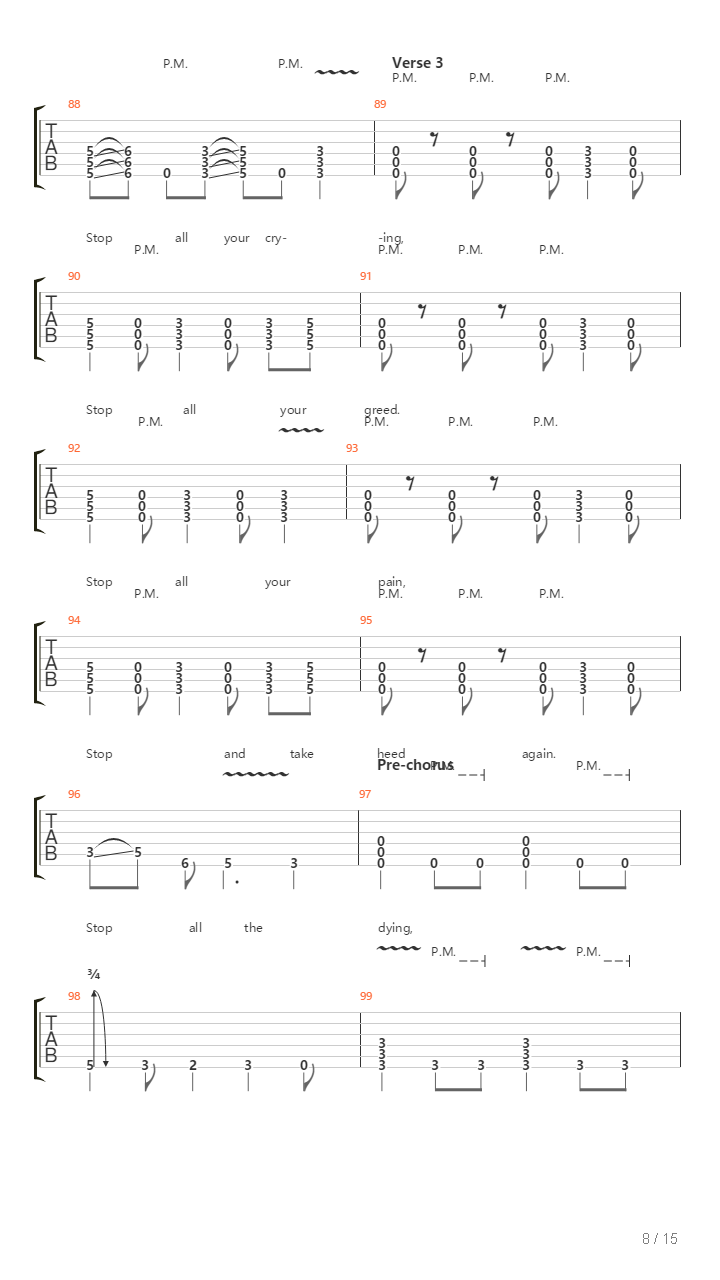 Leaving Them All Behind吉他谱