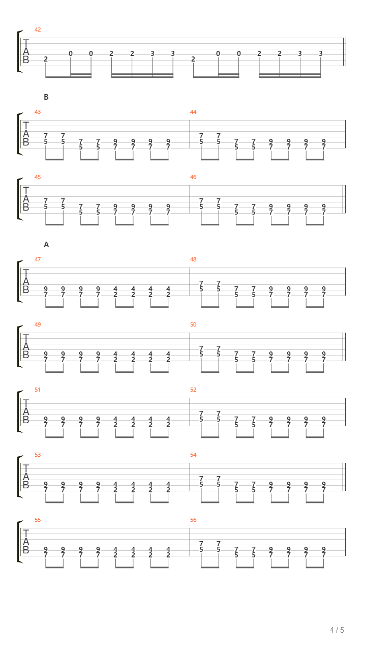 Matar O Morir吉他谱