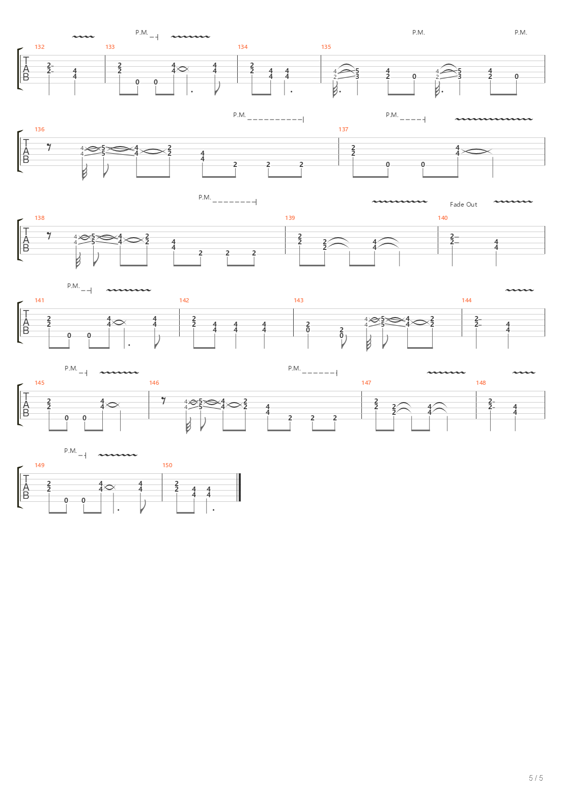 Before The Fall吉他谱