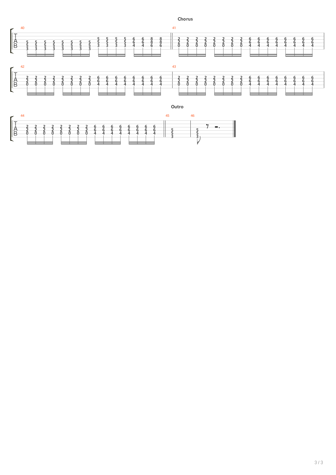 Multinationals吉他谱