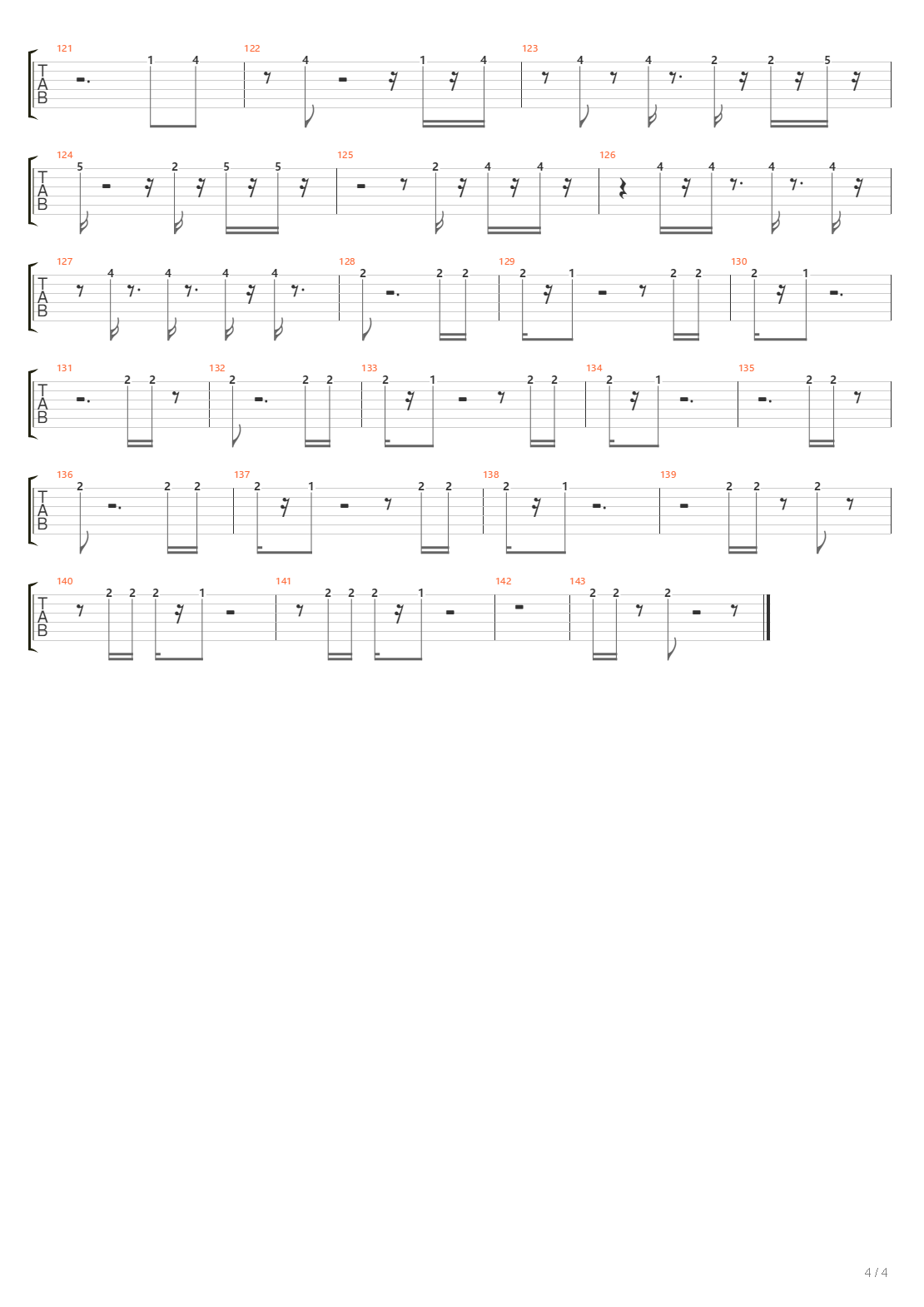 Roses吉他谱