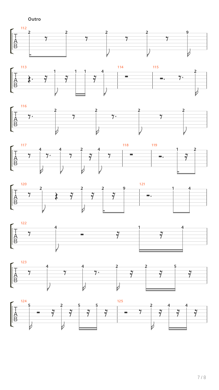 Roses吉他谱