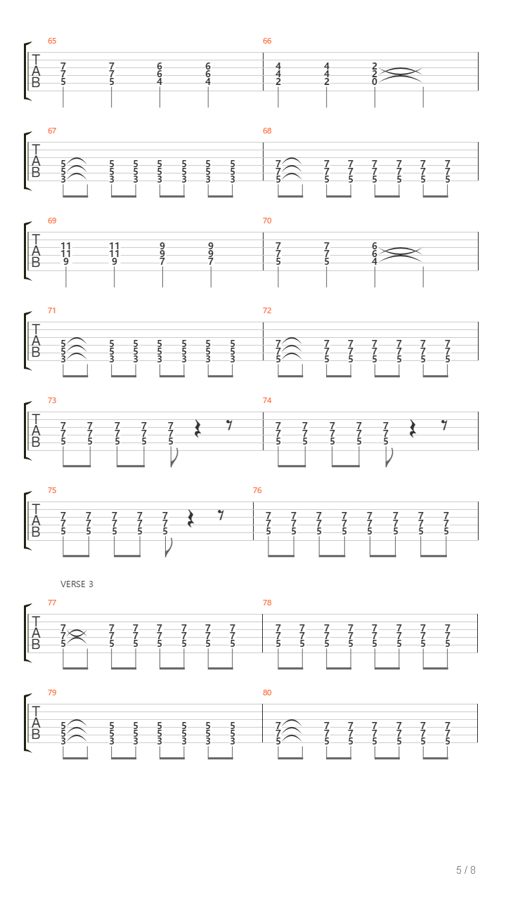 2100吉他谱