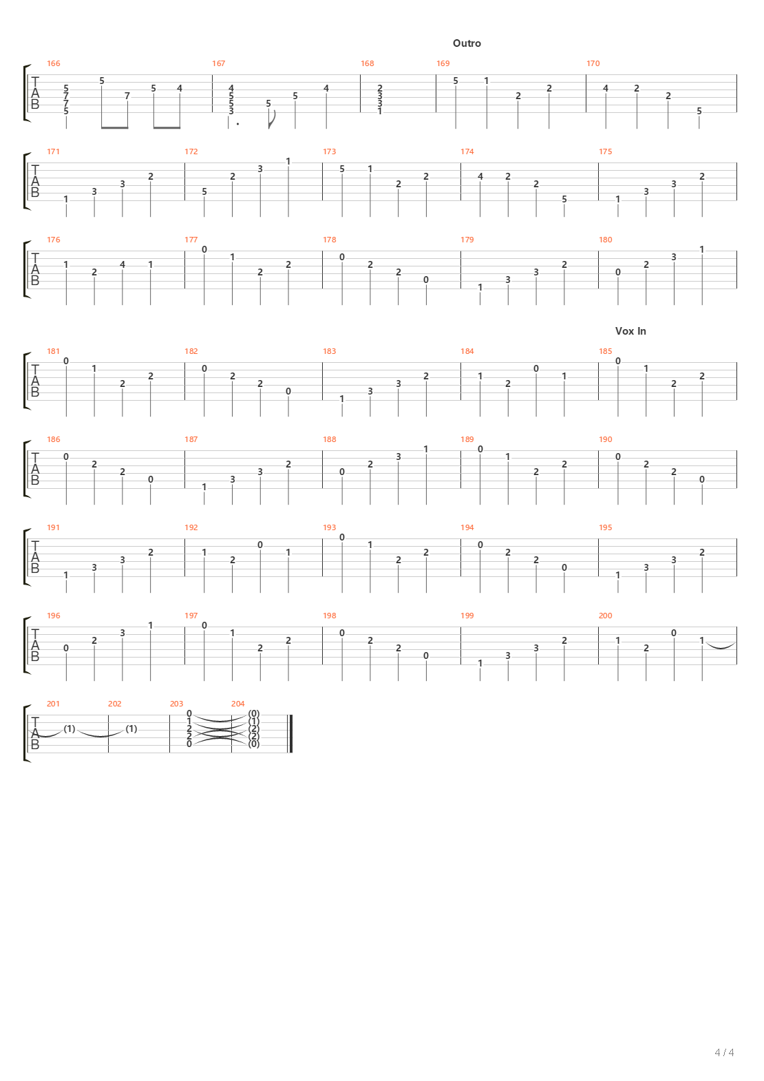 Amrod吉他谱