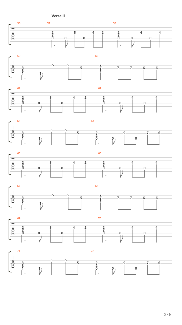 Amrod吉他谱