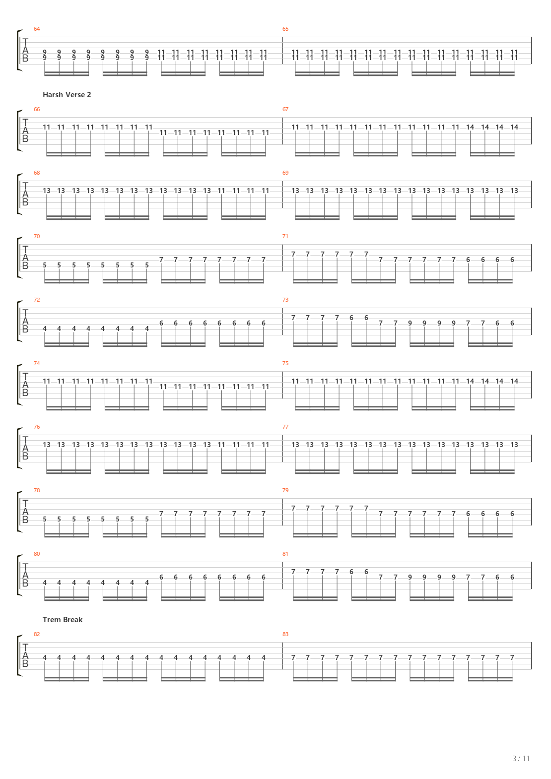 Celegorm吉他谱