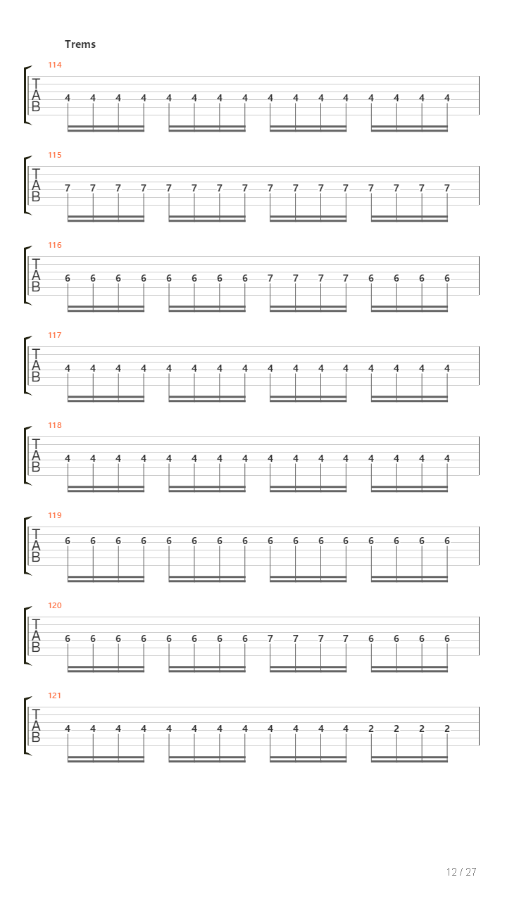 Celegorm吉他谱