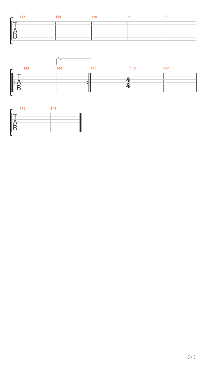 Sacrosanct吉他谱