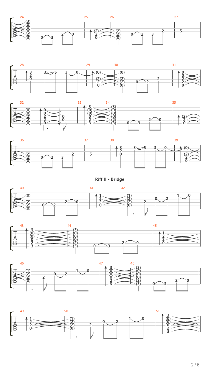 Old Black吉他谱