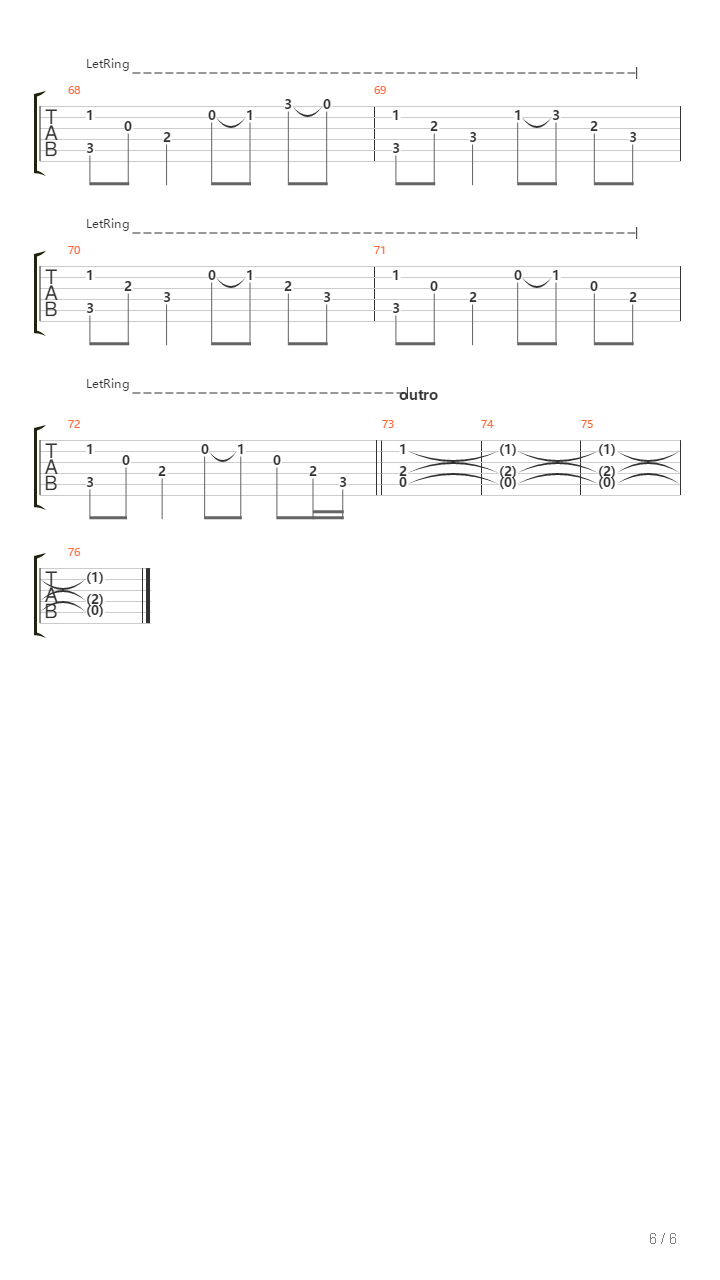 Chrysalis吉他谱