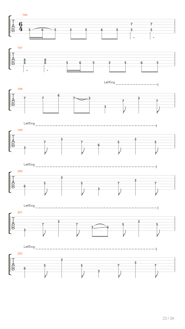 Lore吉他谱